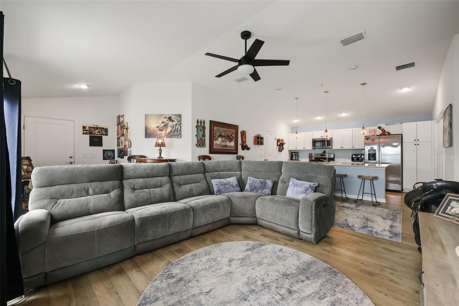 Couch included with home - 1533 LUCA LN, THE VILLAGES