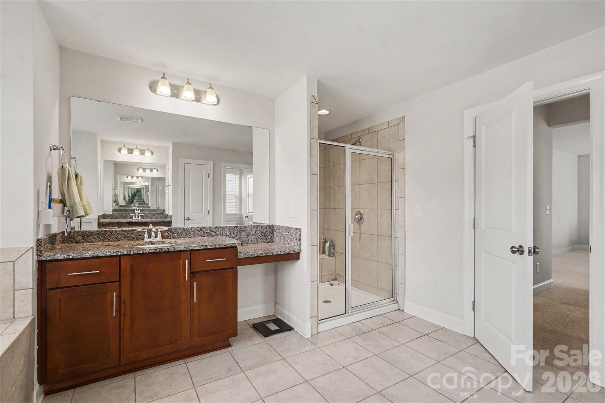 Primary Bathroom - 5005 Alexander Manor Drive, Charlotte