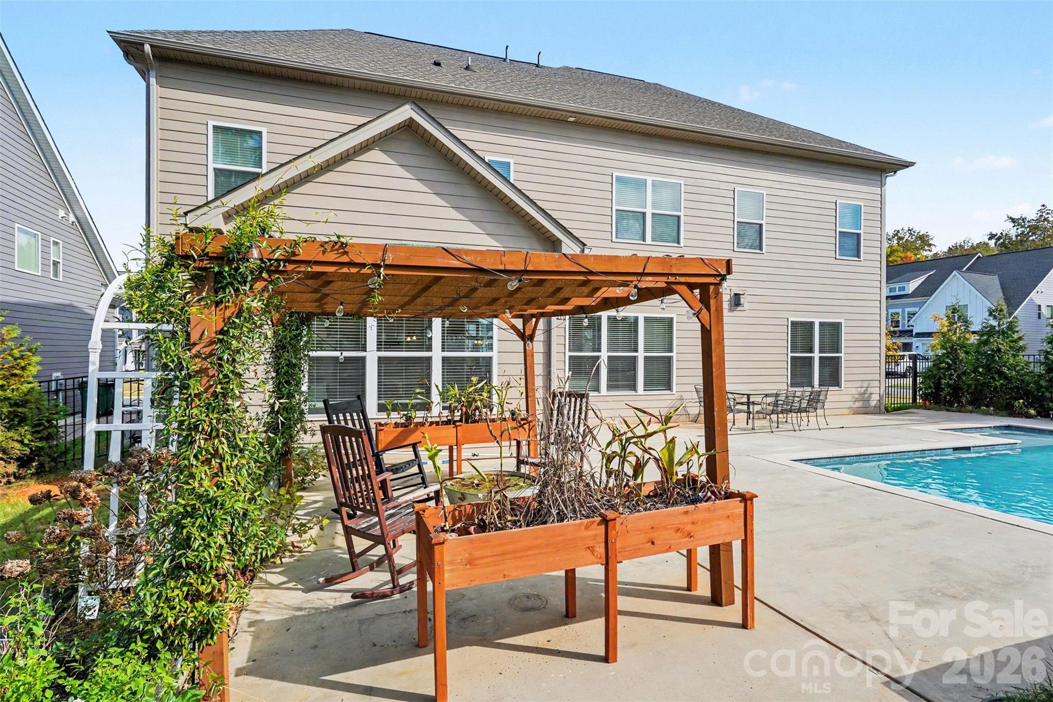 Pergola - 5005 Alexander Manor Drive, Charlotte