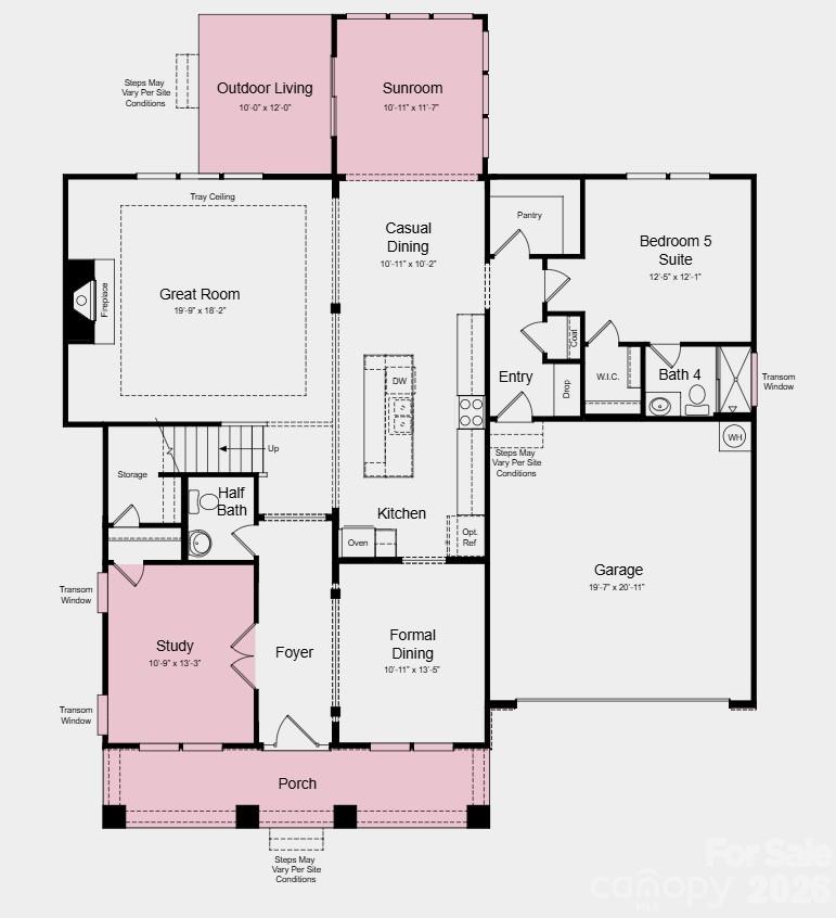 Additional Highlights include: Garage energy package, tray ceiling at great room, shower only at bath 3, and windows at stairs. - 3244 Tramore Drive, Harris
