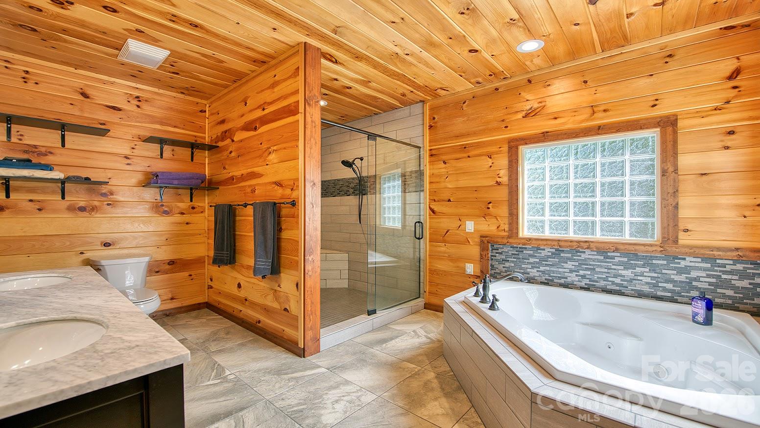 Primary Bath on Main Level - 1450 Mountain Laurel Road, Whittier