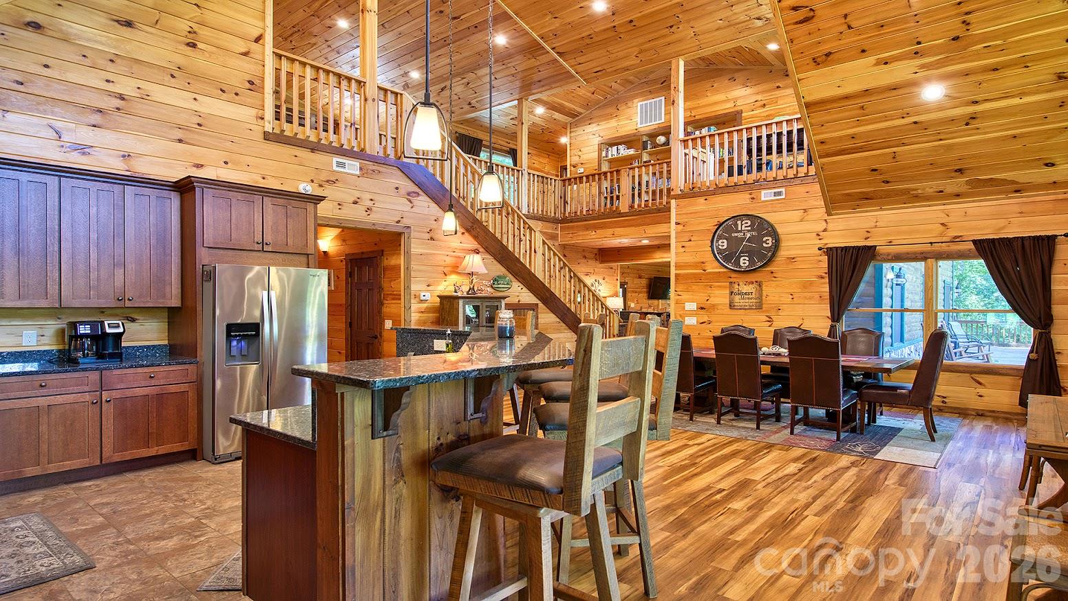 Kitchen/Dining Area - 1450 Mountain Laurel Road, Whittier
