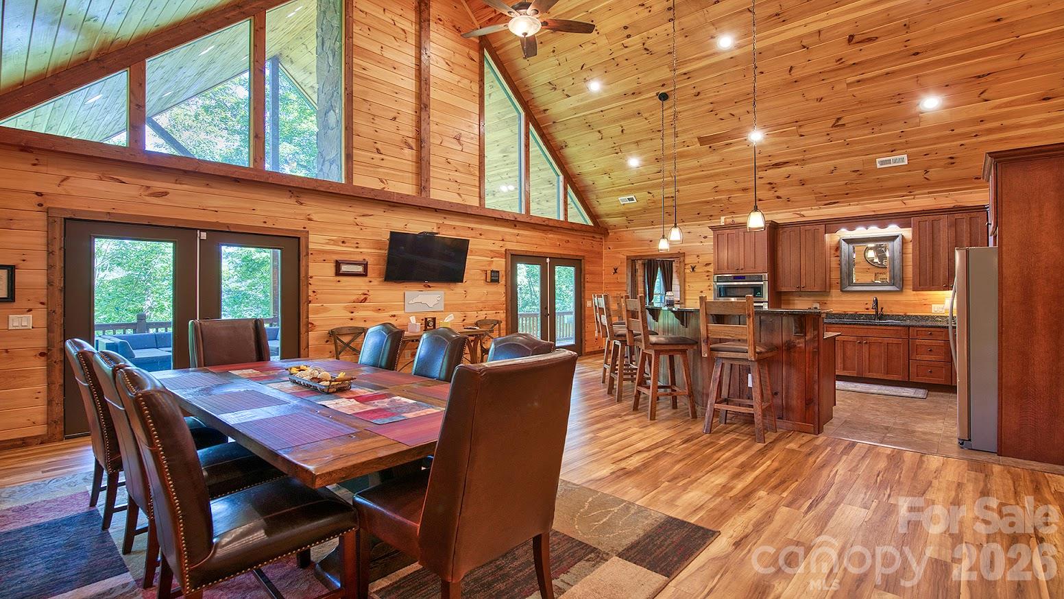 Dining Area/Kitchen - 1450 Mountain Laurel Road, Whittier