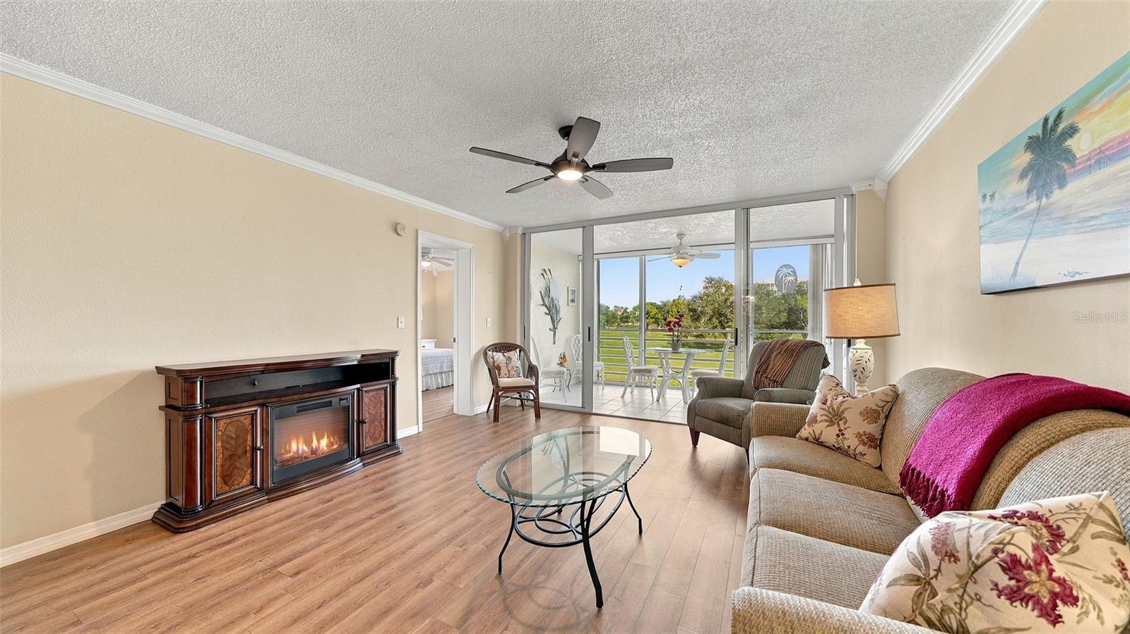 Living Room - 4550 PINEBROOK CIR #203, BRADENTON
