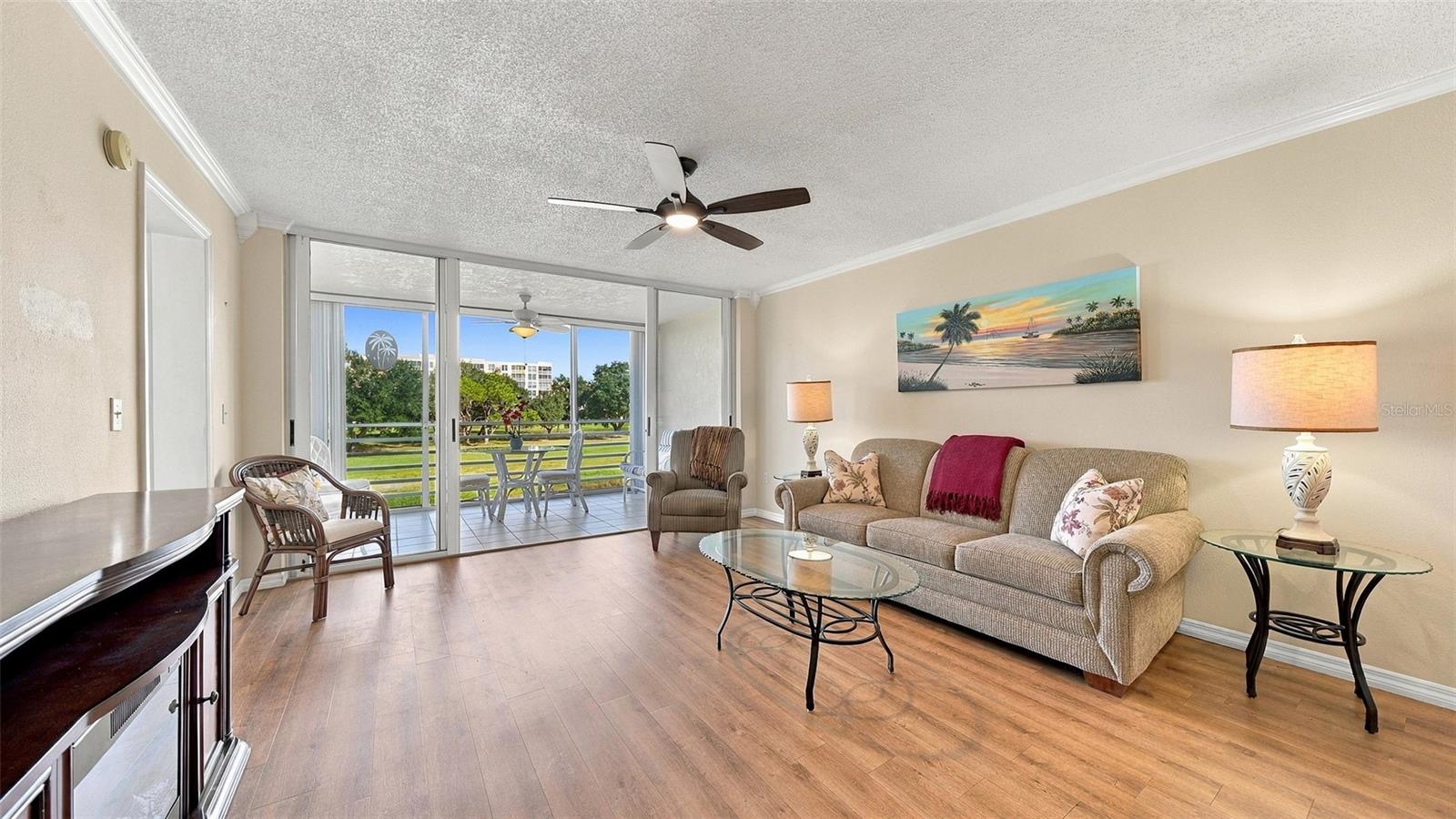 Living Room - 4550 PINEBROOK CIR #203, BRADENTON