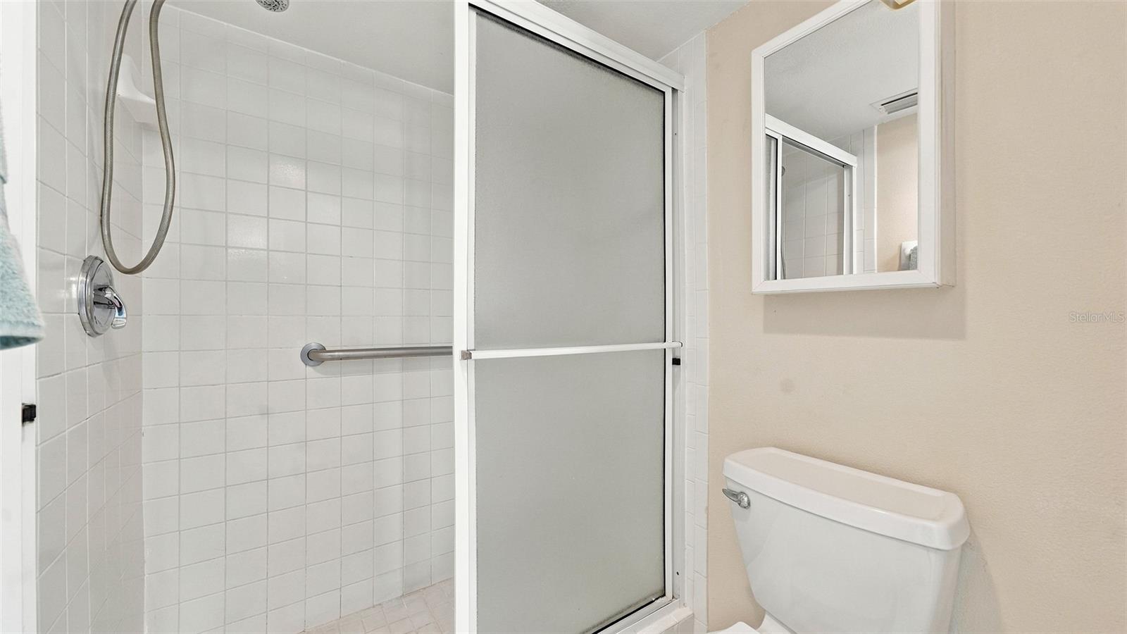Walk-in shower - 4550 PINEBROOK CIR #203, BRADENTON