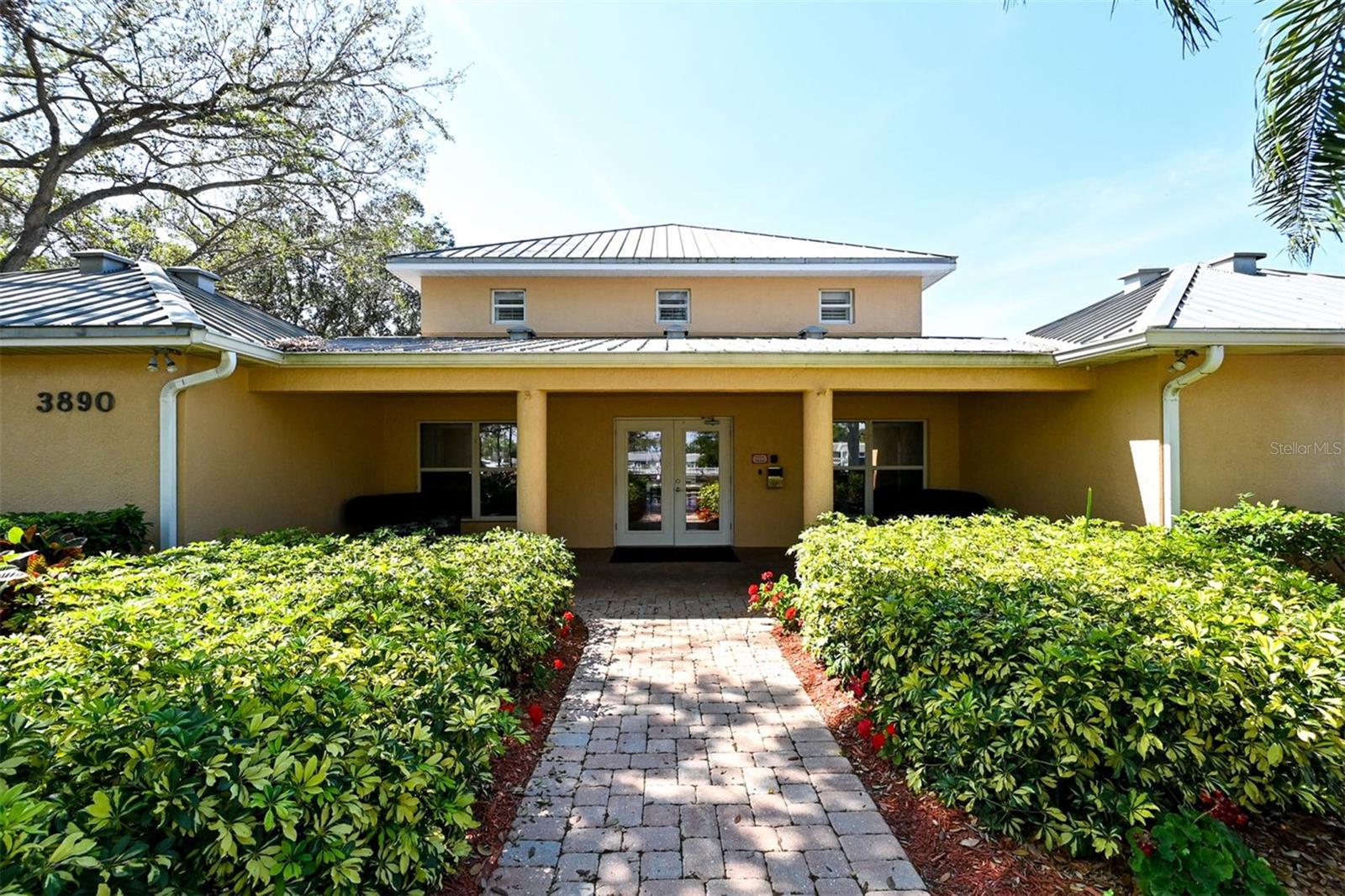 Clubhouse entry - 4550 PINEBROOK CIR #203, BRADENTON