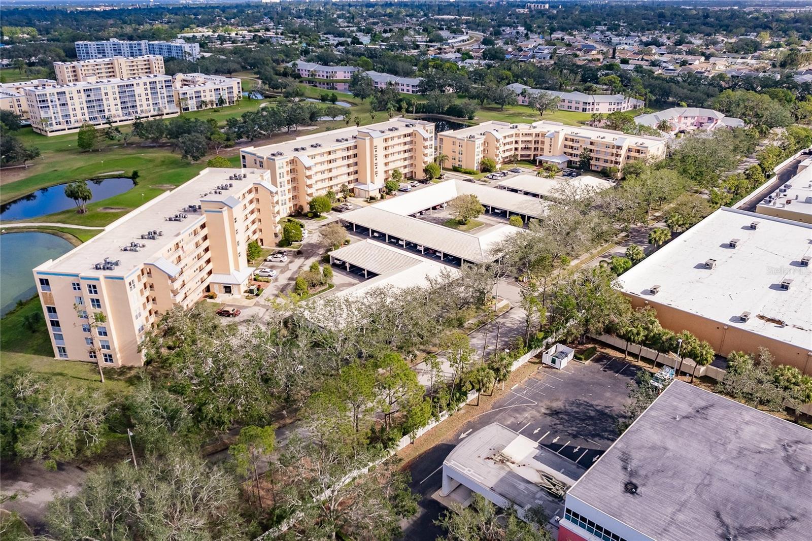 Overhead view of the Building - 4550 PINEBROOK CIR #203, BRADENTON