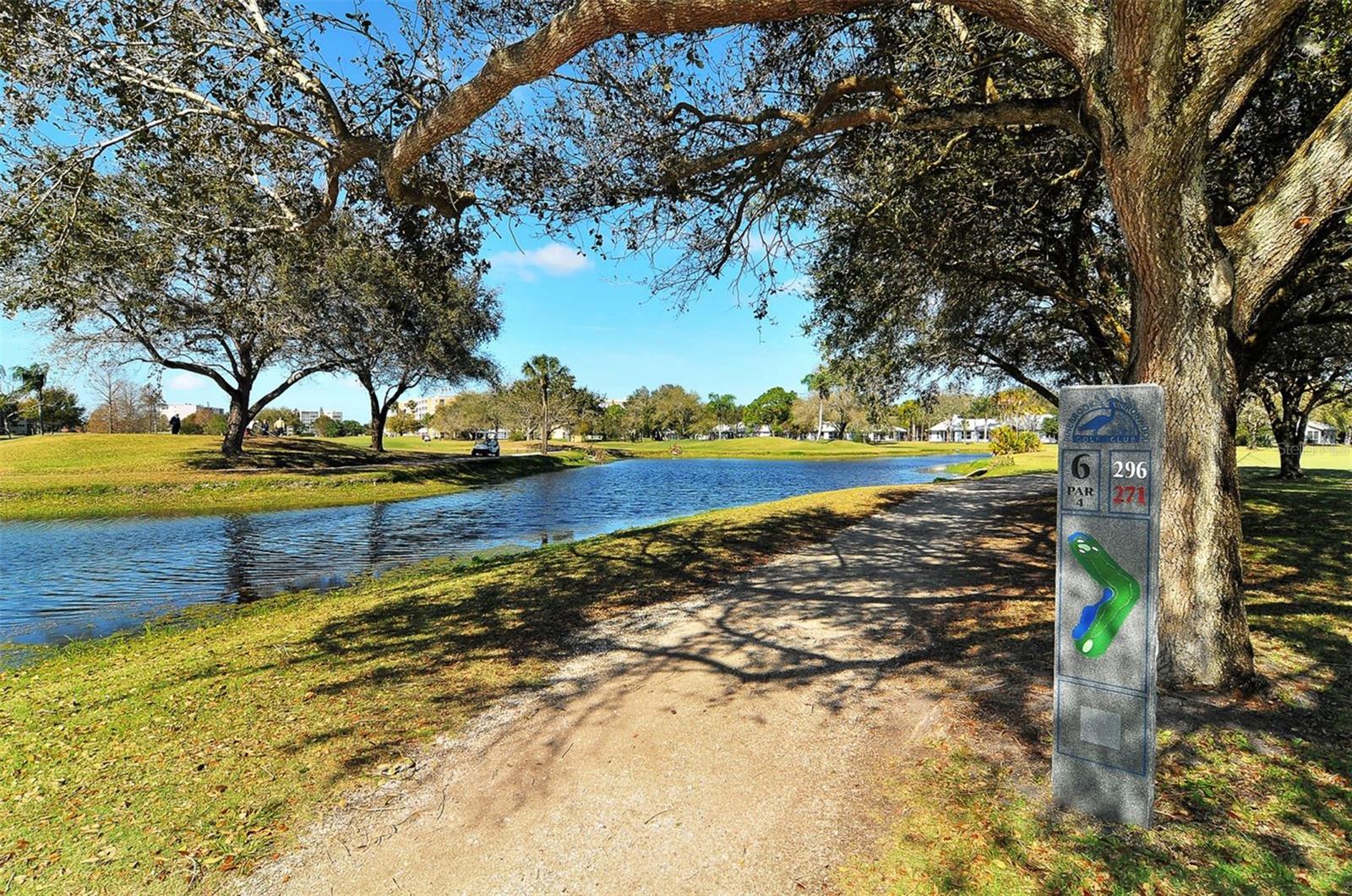 Golf course - 4550 PINEBROOK CIR #203, BRADENTON