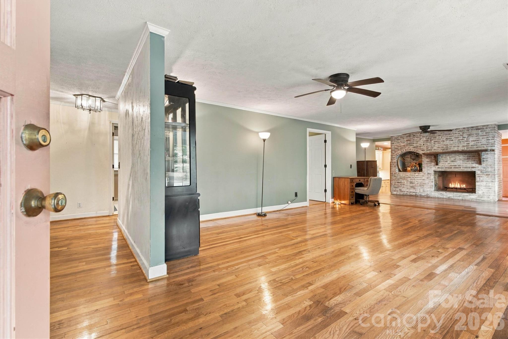 Foyer Entry/Living Room View - 2395 Good Times Lane, Lenoir