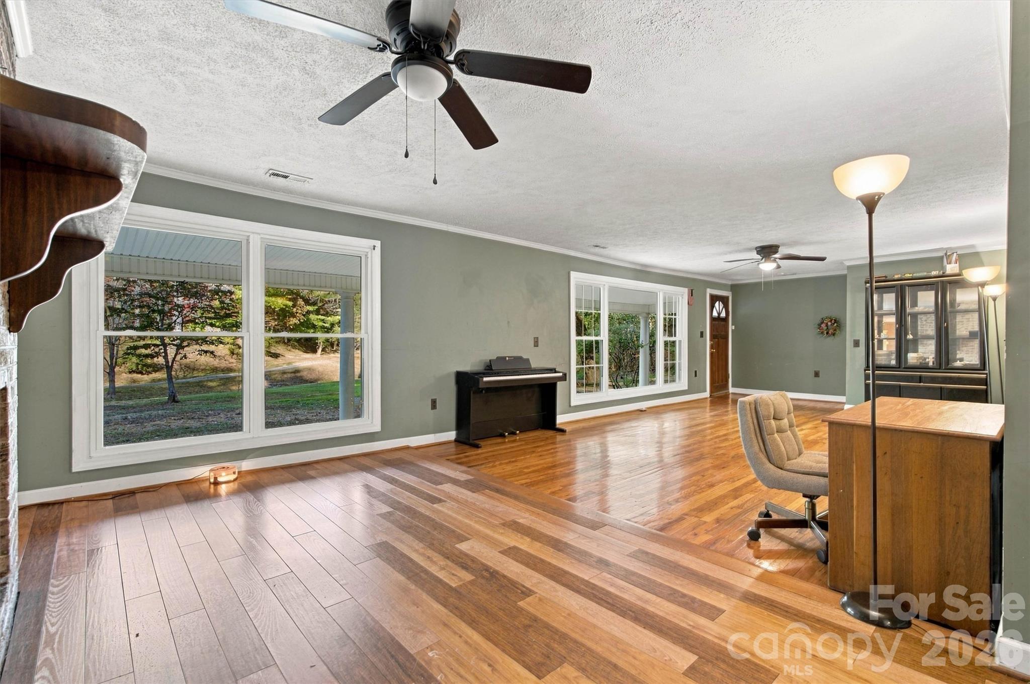 Living Room/Window View - 2395 Good Times Lane, Lenoir