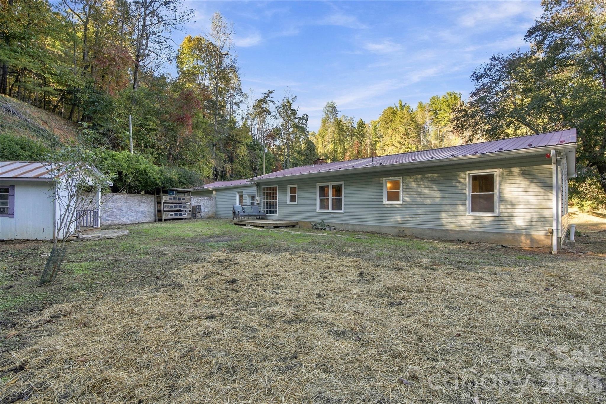 Back Yard Focused View - 2395 Good Times Lane, Lenoir