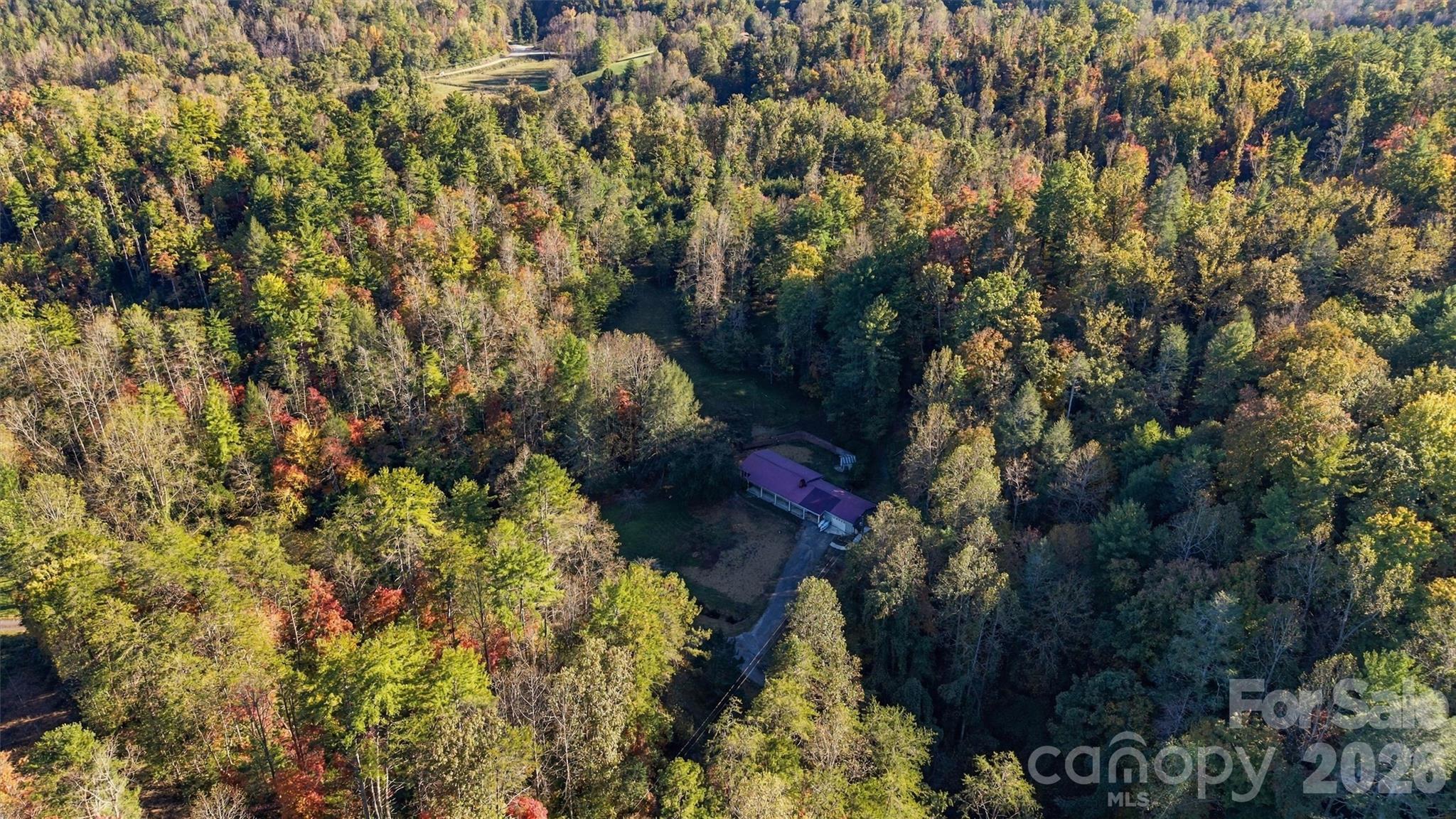 Aerial View/House - 2395 Good Times Lane, Lenoir