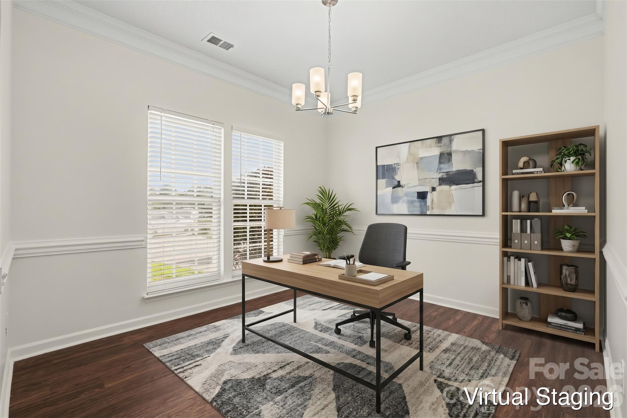 Virtually staged - 5547 Whispering Wind Lane, Indian Trail