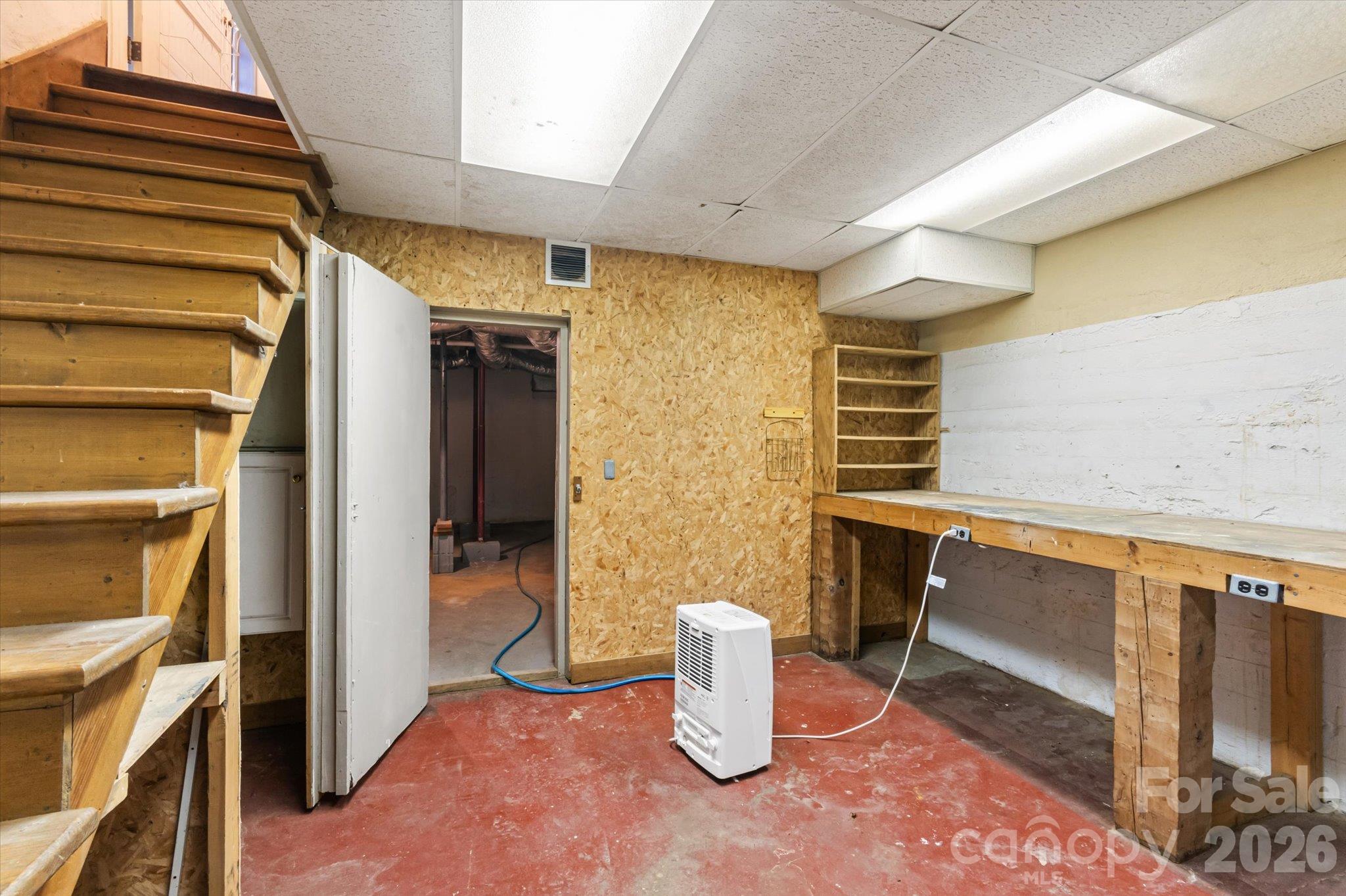 Basement storage - 1527 Druid Hills Avenue, Hendersonville