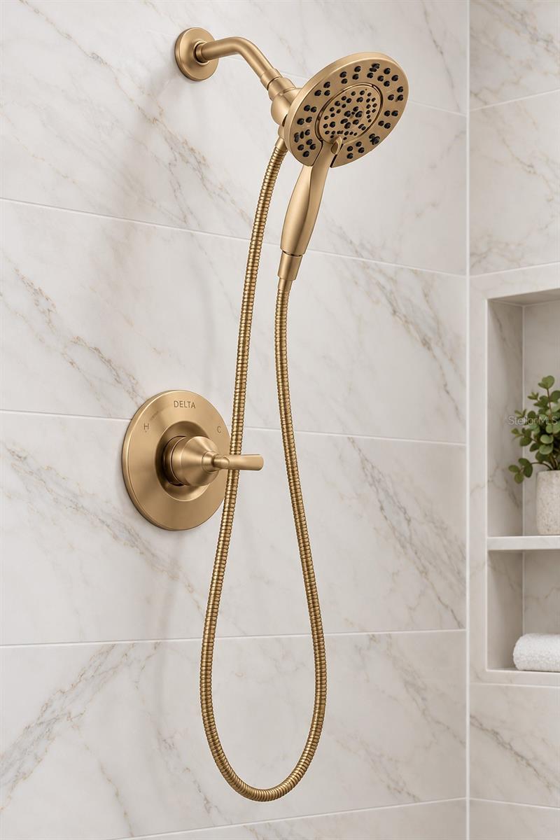 Dual Head Shower - 163 BRIDGEHAVEN DR, PALM COAST