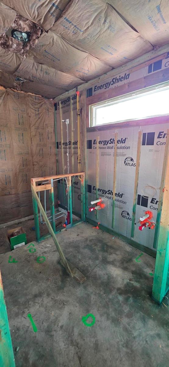 Primary bath shower, frameless glass enclosure included - 163 BRIDGEHAVEN DR, PALM COAST