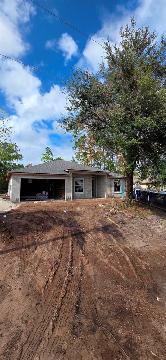 Extra setback adding additional driveway - 163 BRIDGEHAVEN DR, PALM COAST