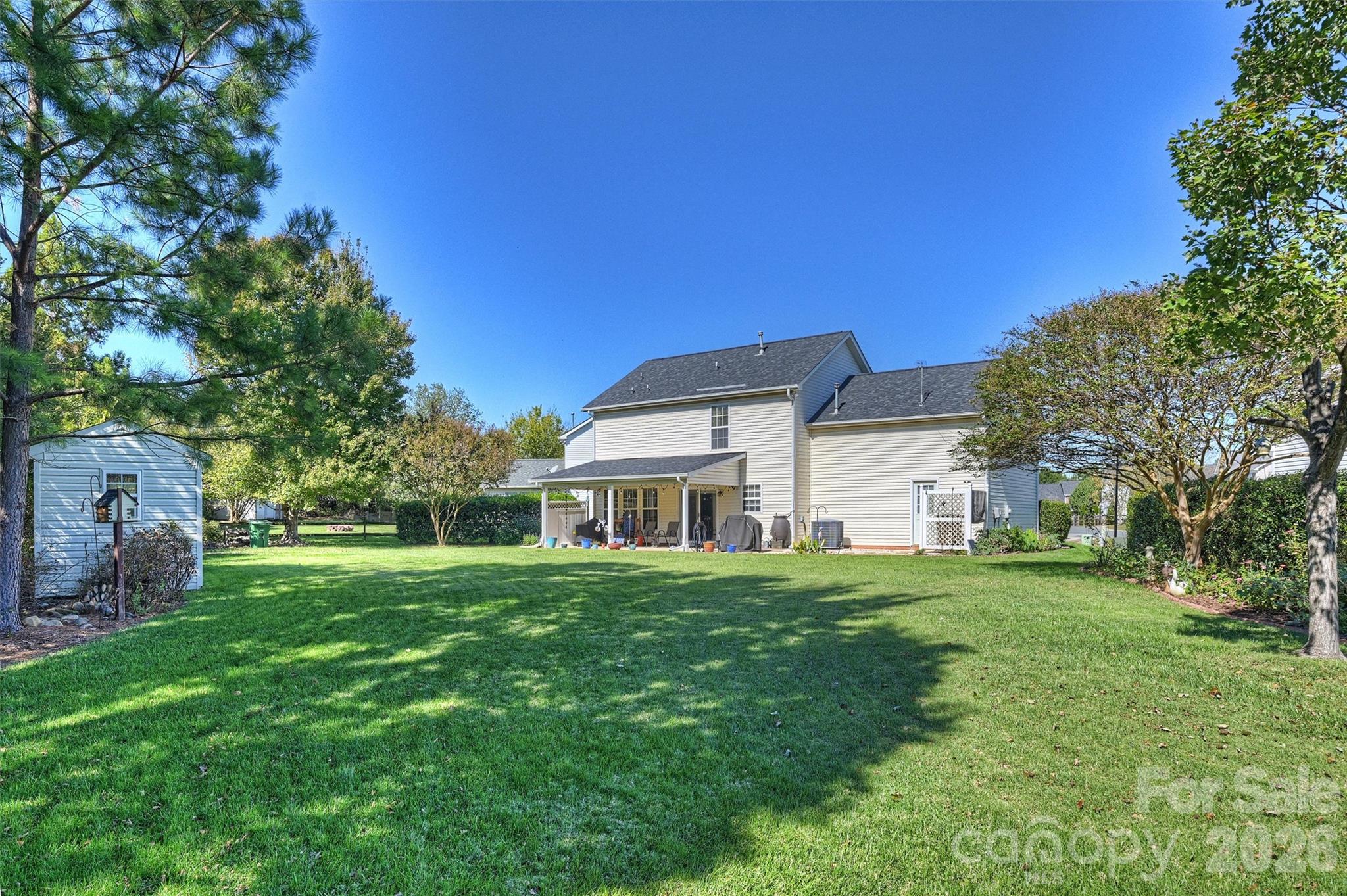 Enjoy one of the largest lots in Bent Creek from your covered patio. - 1006 Banaba Court, Indian Trail