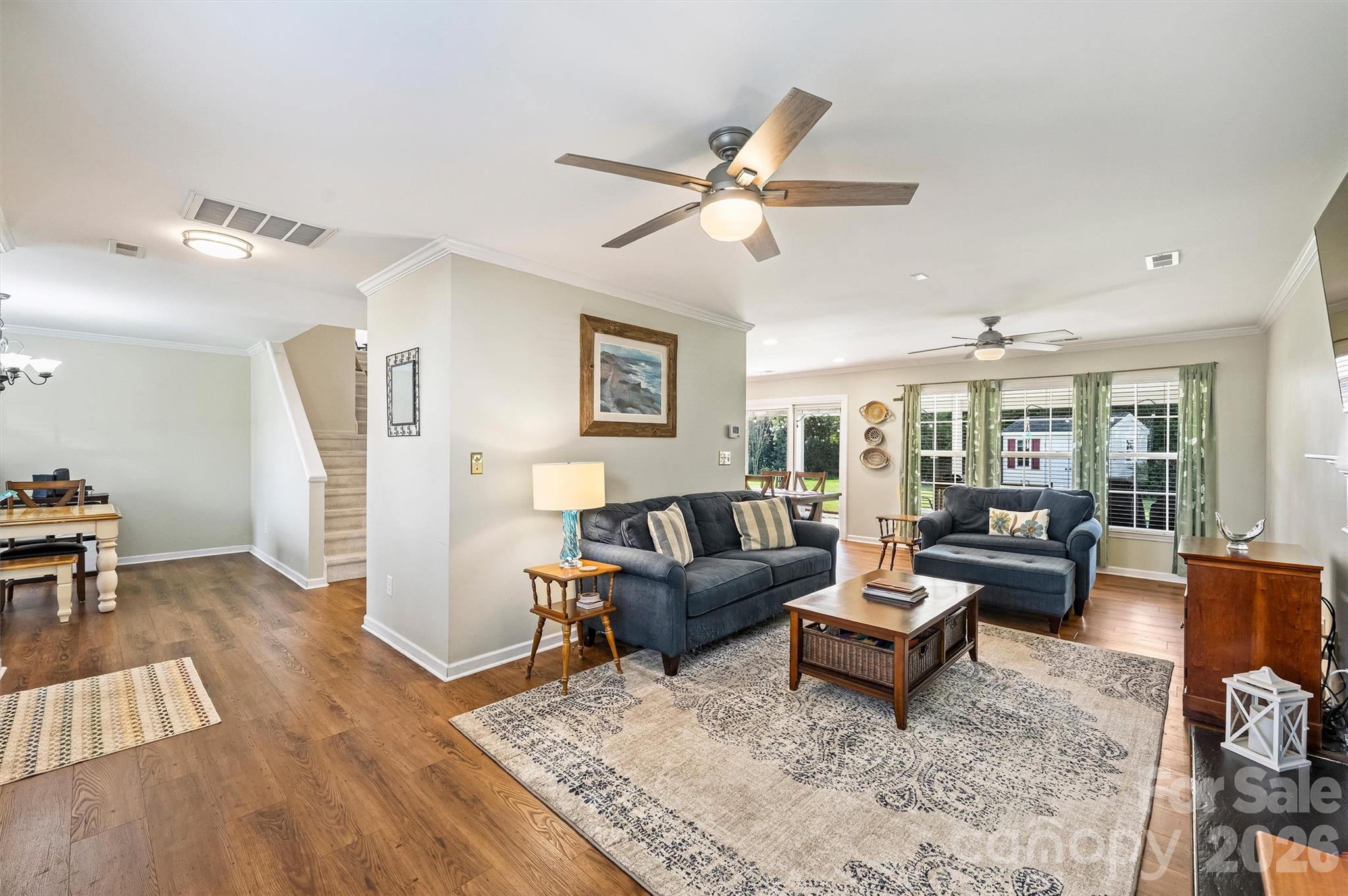LVP flooring throughout main level. - 1006 Banaba Court, Indian Trail