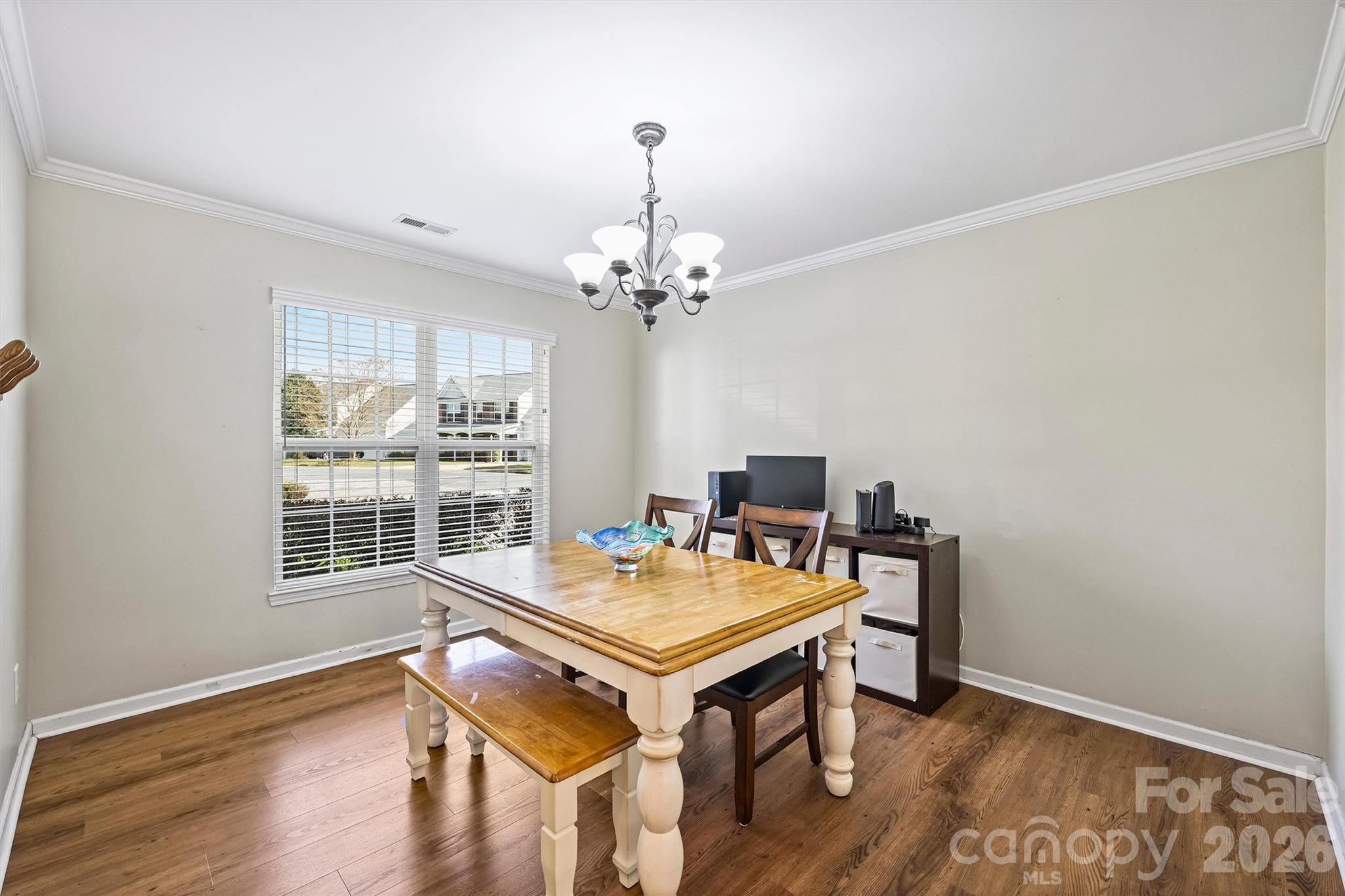 Formal dining room can be used as office or flex space. - 1006 Banaba Court, Indian Trail