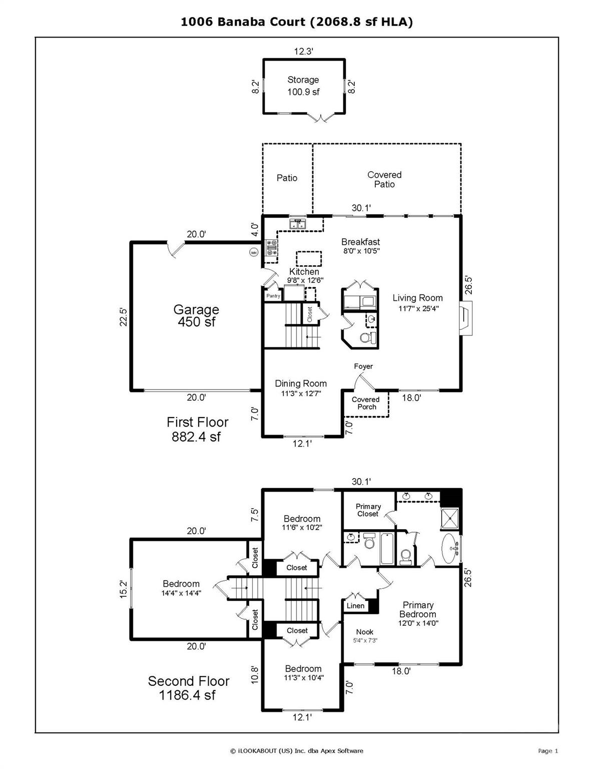 Floor Plan - 1006 Banaba Court, Indian Trail