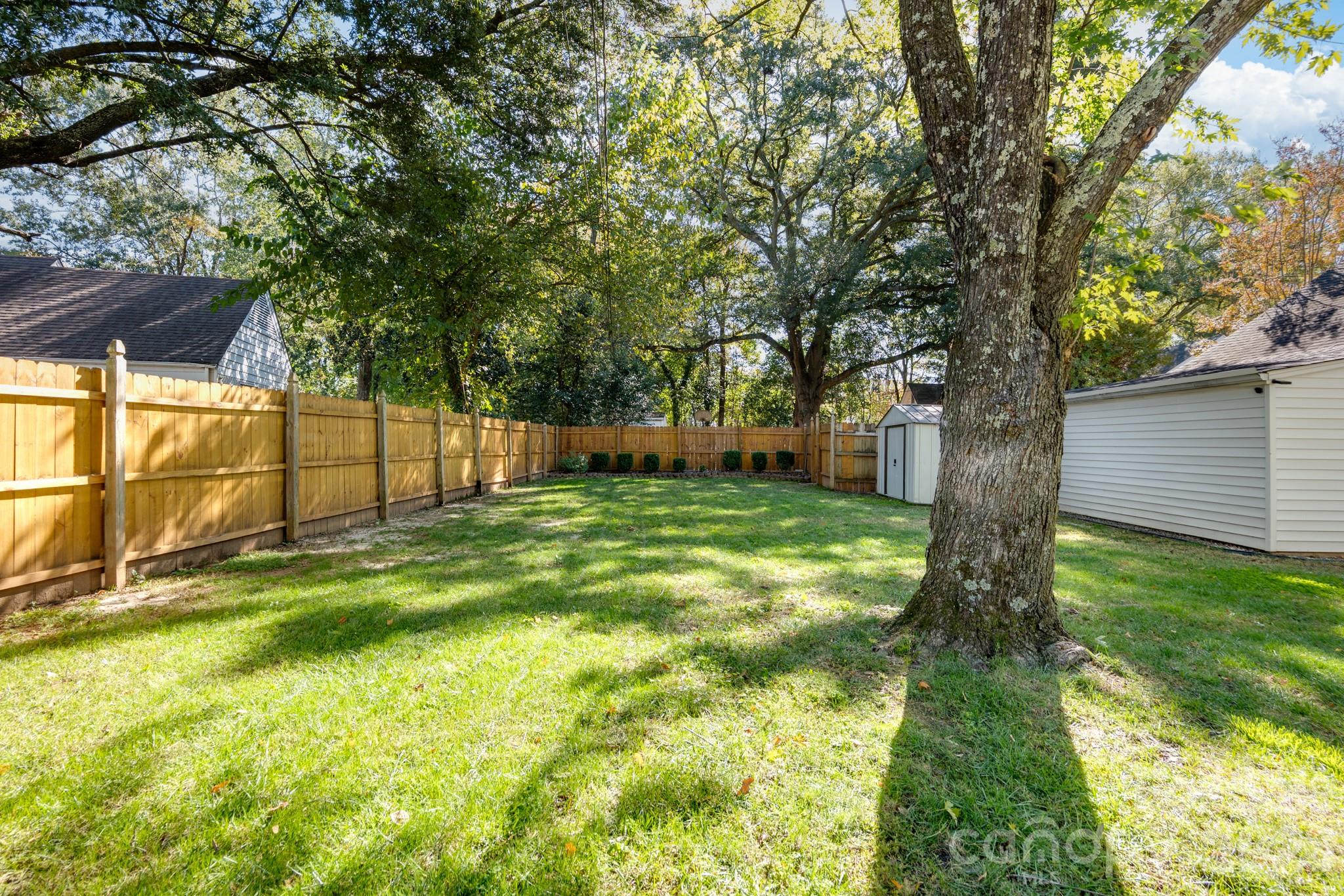 Flat, fenced backyard - 736 Arbor Street NE, Concord