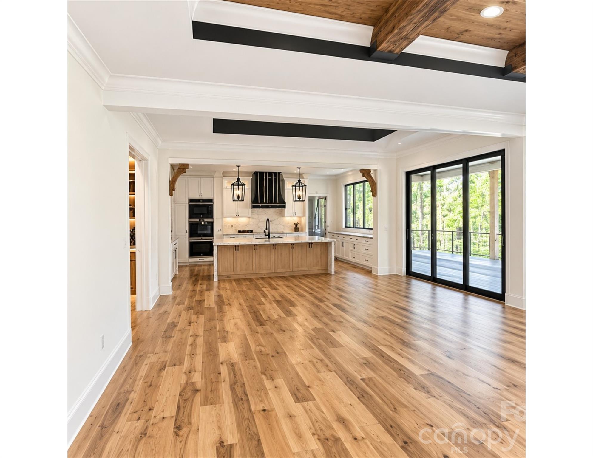 View of kitchen Virtual Rendition - 2515 Forest Lawn Drive, Weddington