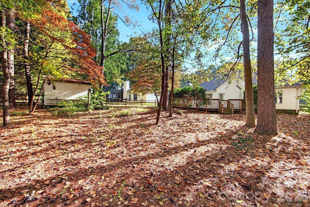 Rear Elevation - 9115 Pine Springs Court, Huntersville