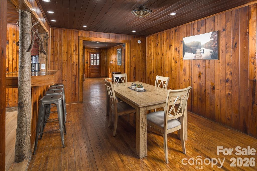 Dining Area - 364 Messersmith Road, Lake Lure