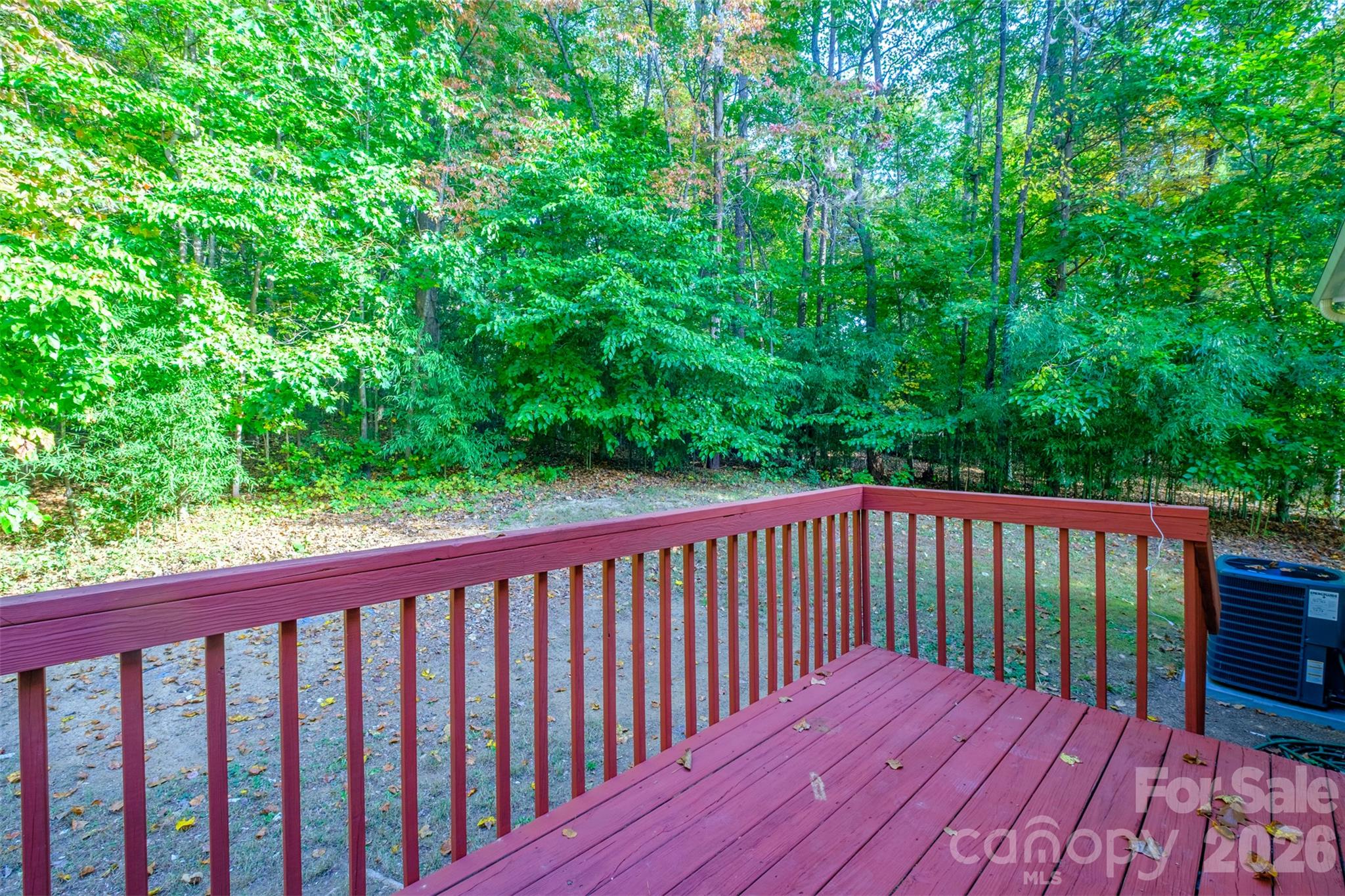 Rear Deck off Eat in Kitchen - 149 Kanah Court, Winston Salem