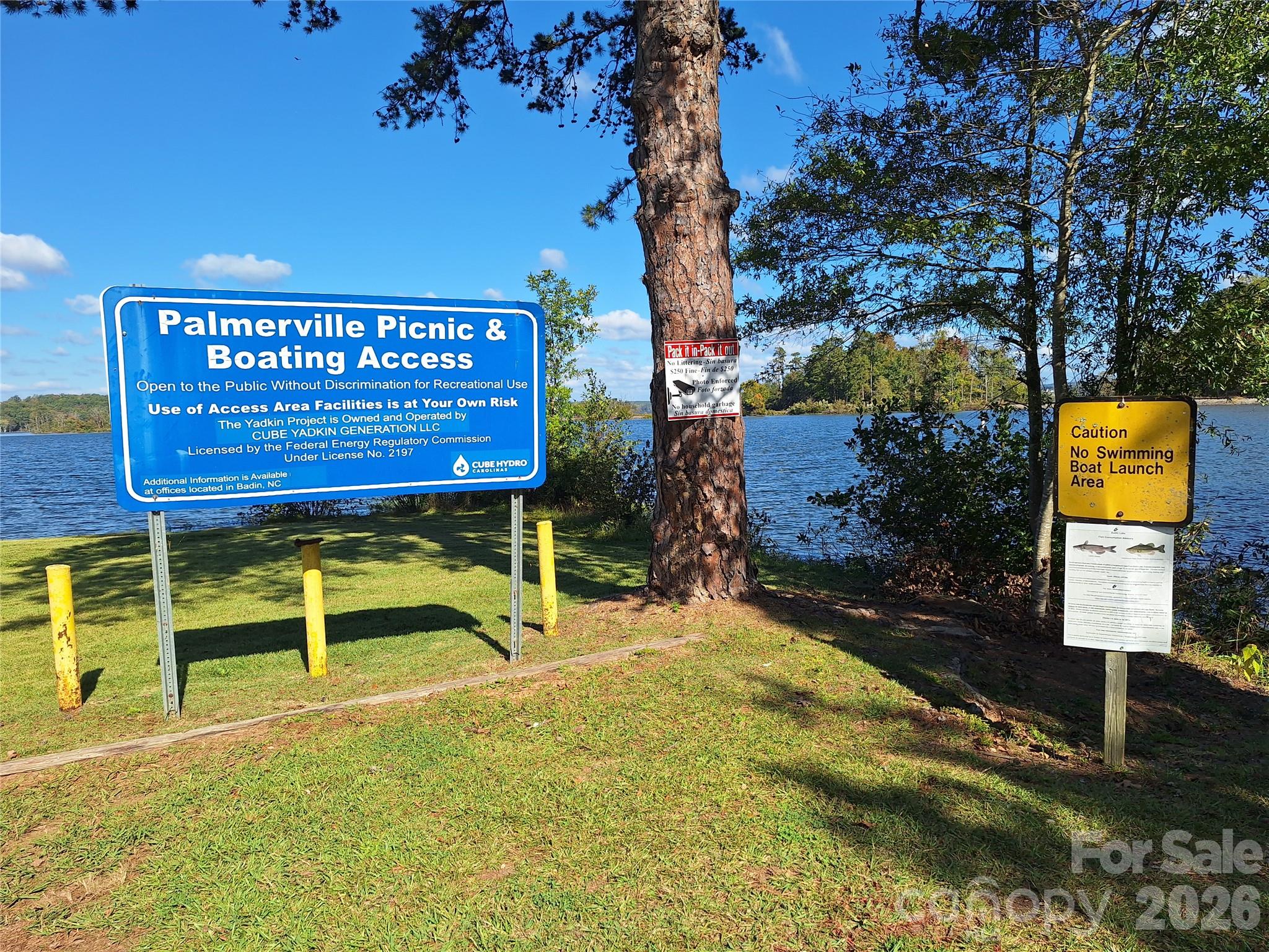 Boat Landing - NA Palmerville Road, Badin