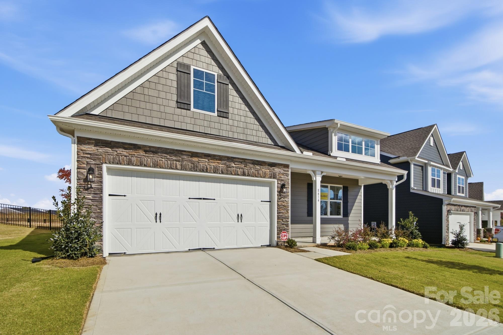 Homesite 354 features a Stanley B floorplan - 8414 Acadia Parkway, Sherrills Ford