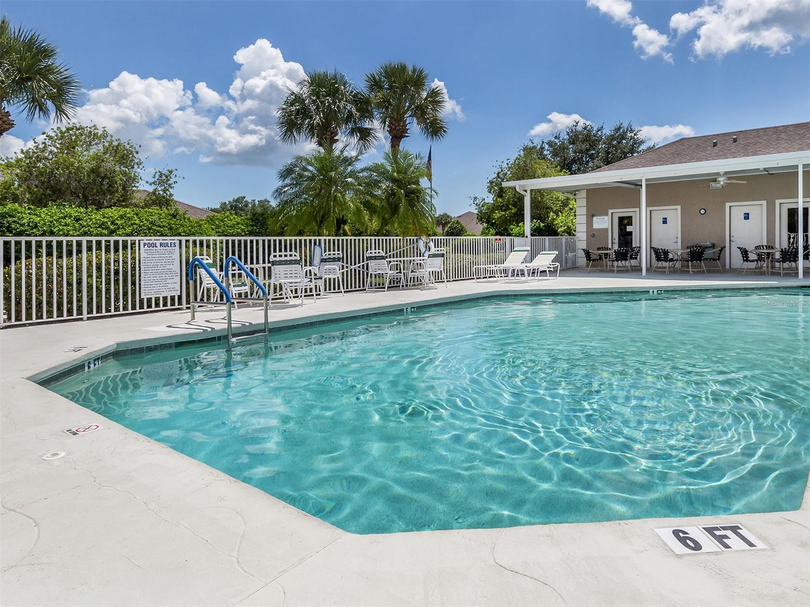 Community Pool - 4162 FAIRWAY CT, NORTH PORT