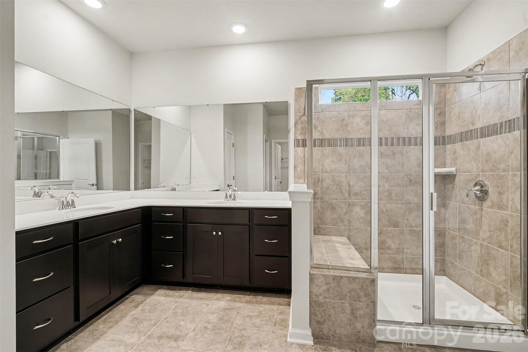 Large Primary Bath - 11238 Dappled Light Trail, Mint Hill