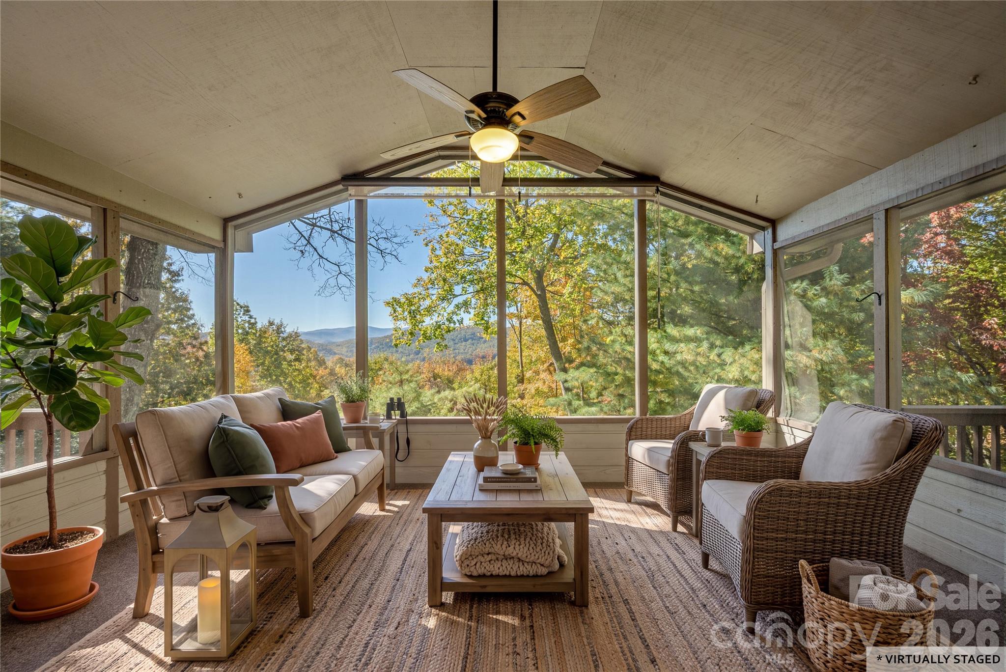 Front screened in porch-vs - 20 Wild Cherry Drive, Mills River