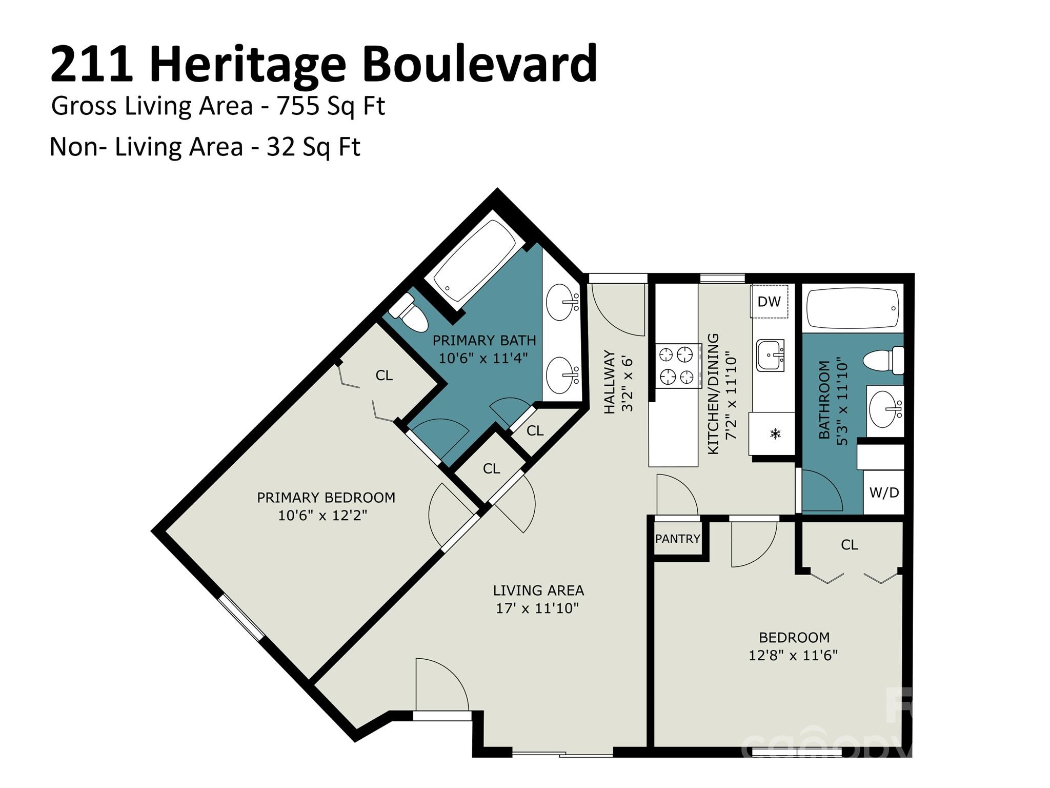 Condominium at 211 Heritage Boulevard, Fort Mill, photo 18 of 18