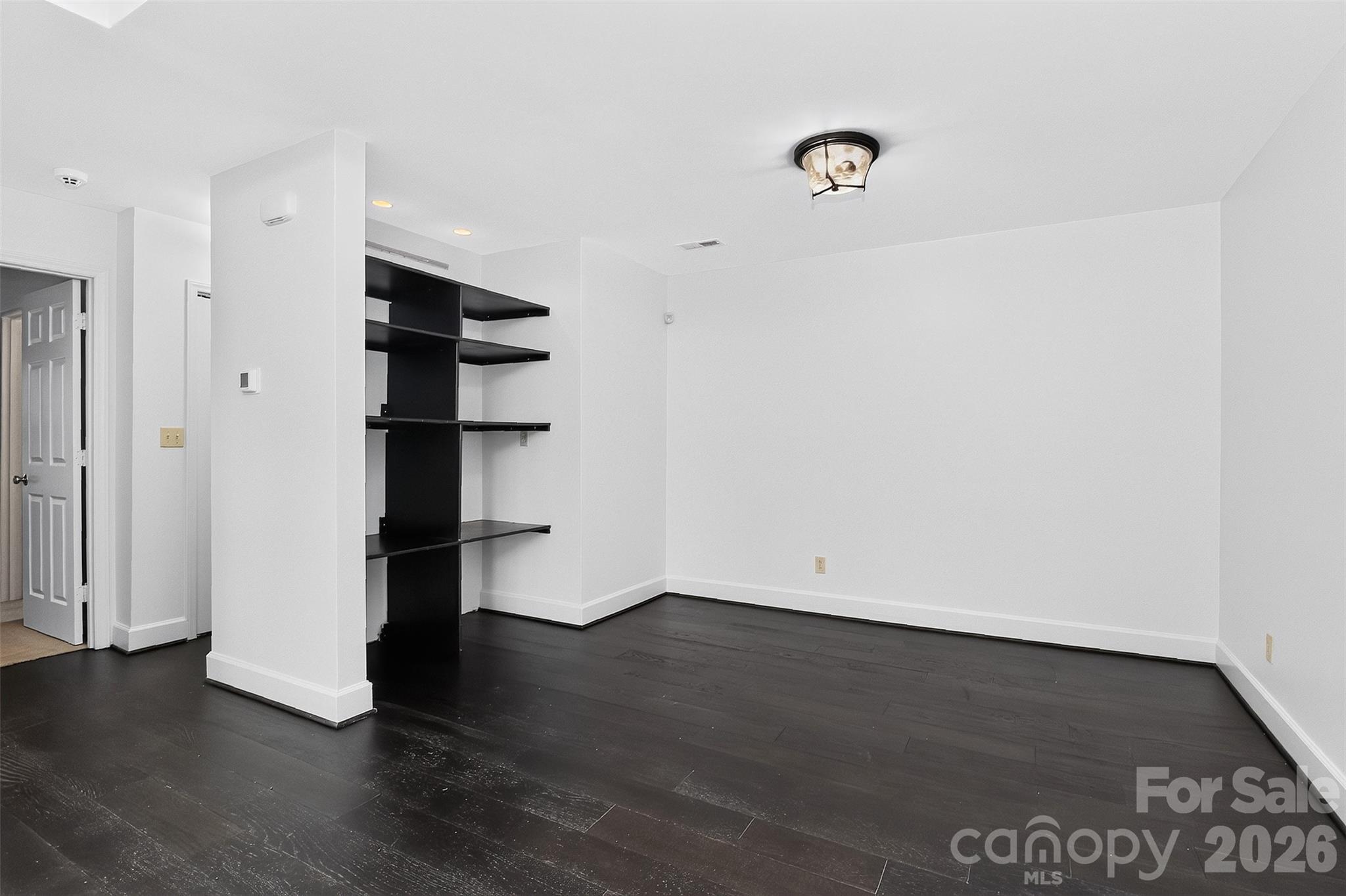 Dining room with pre-plumbed area for wet bar - 8254 Tradd Court, Charlotte