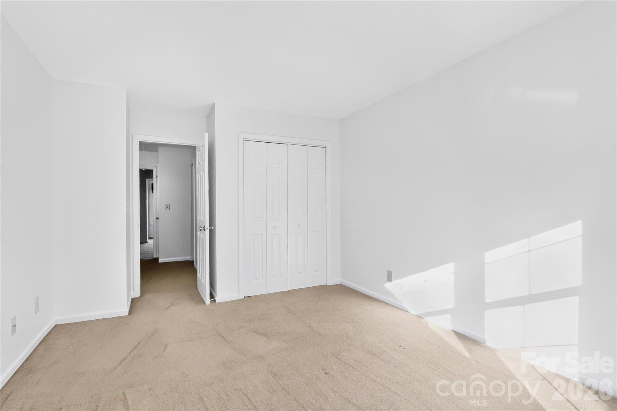 Bedroom 3, closet - 8254 Tradd Court, Charlotte