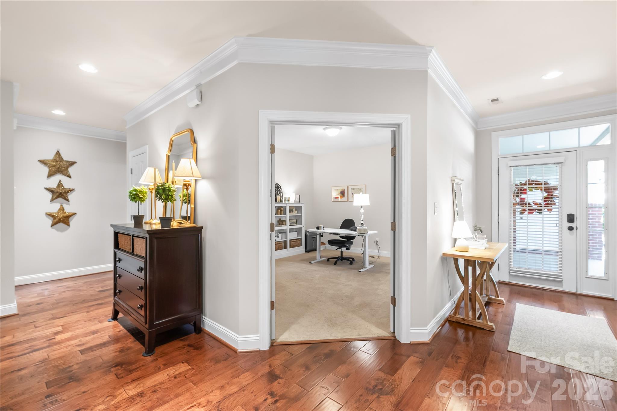 Large secondary bedroom used as an office - 8833 Legacy Lake Lane, Charlotte