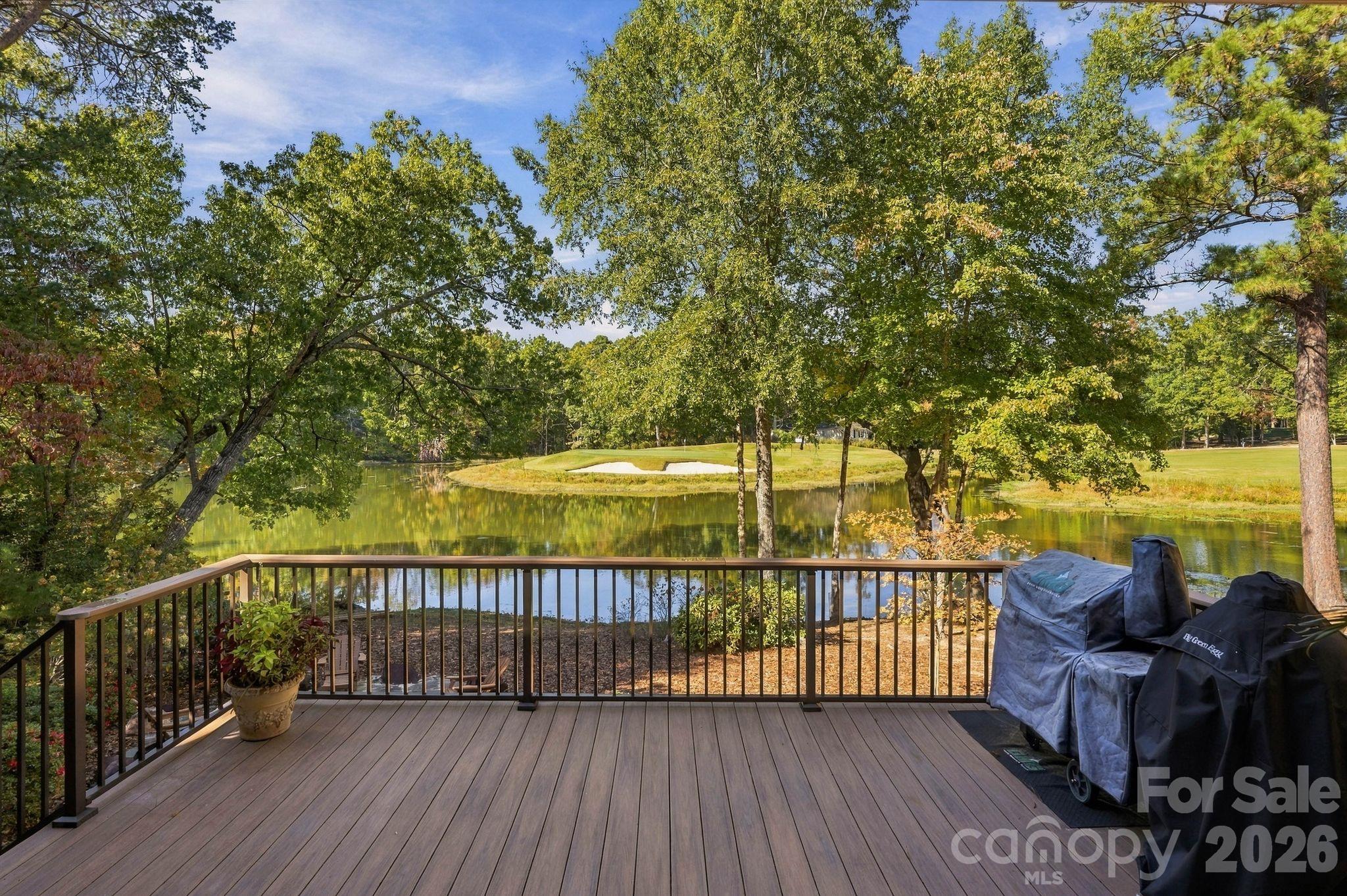 View from back deck - 347 Millingport Lane, New London