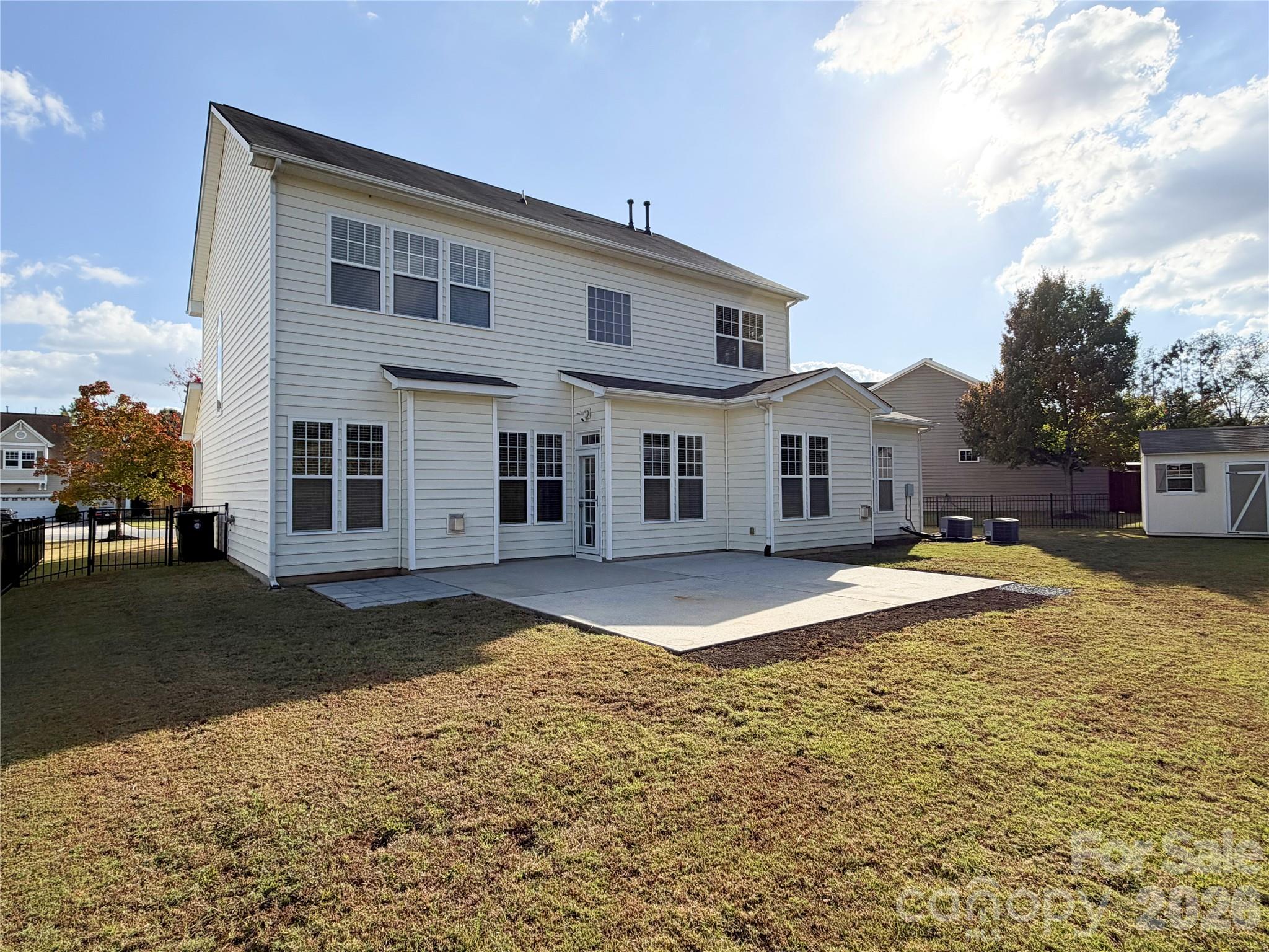 Backyard with patio - 3614 Pinetree Avenue SW, Concord