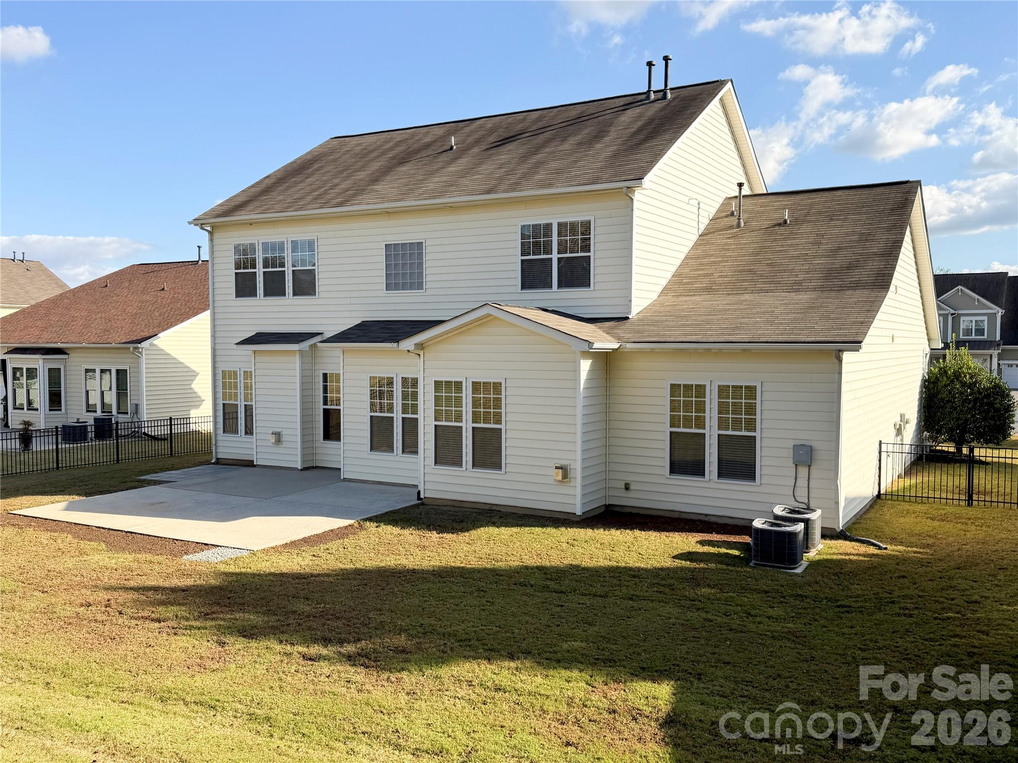 Backyard with patio - 3614 Pinetree Avenue SW, Concord