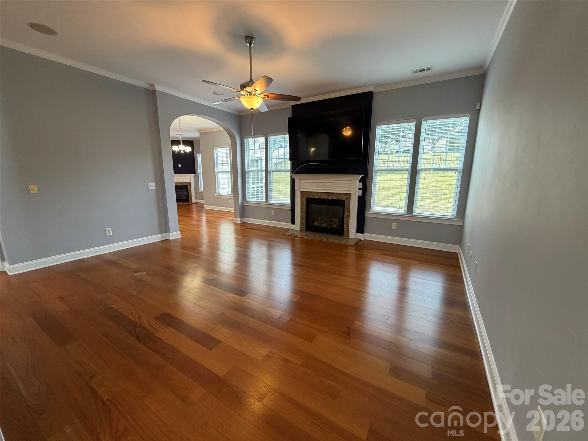 Family Room with fireplace - 3614 Pinetree Avenue SW, Concord