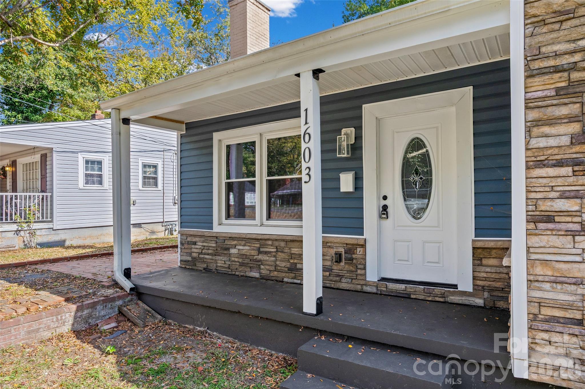 Front Porch Area - 1603 Browns Avenue, Charlotte