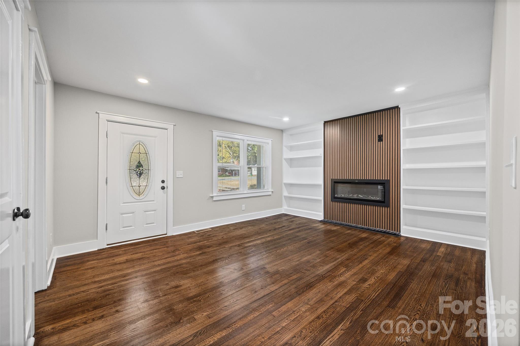 Livingroom facing front door - 1603 Browns Avenue, Charlotte