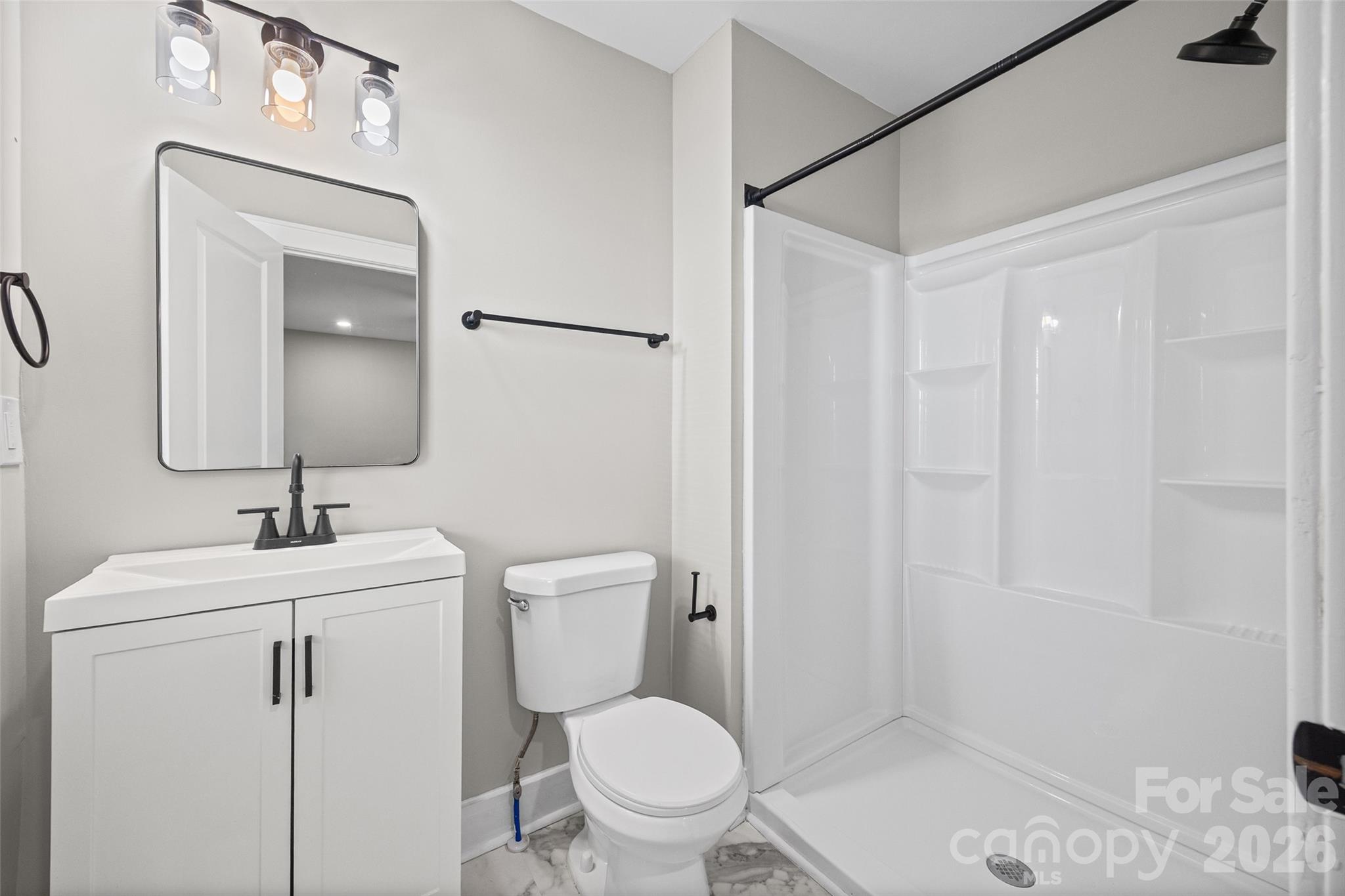 Master bathroom - 1603 Browns Avenue, Charlotte