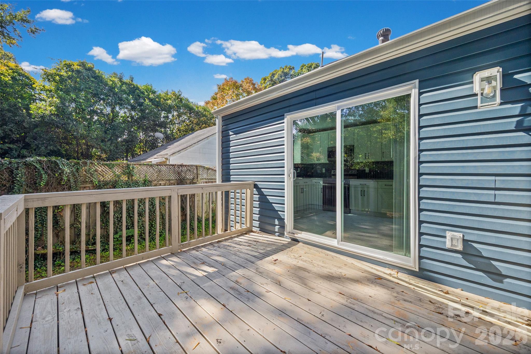 Backyard patio - 1603 Browns Avenue, Charlotte