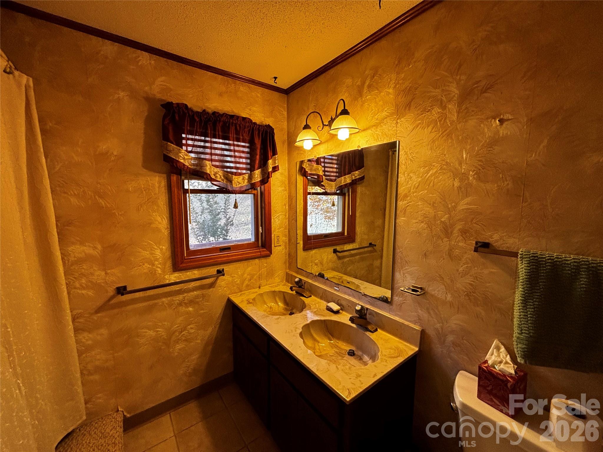 upstairs bath - 3575 Cane Creek Road, Bakersville