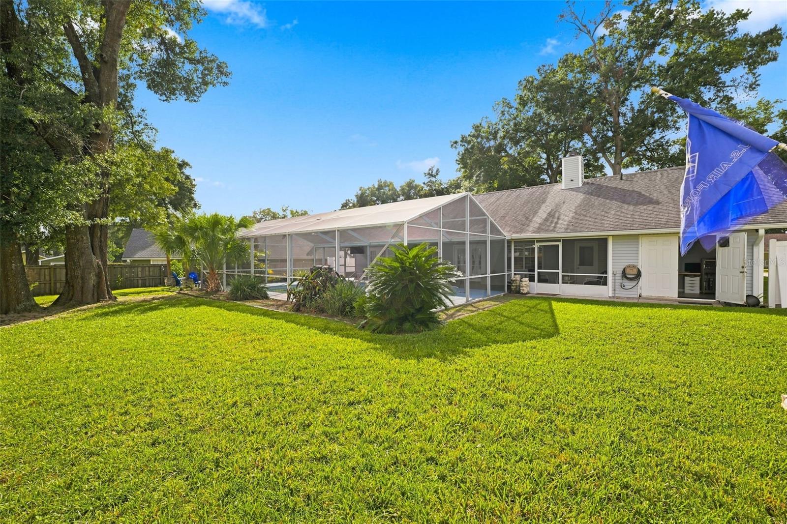 Rear Exterior View - 3351 SE 55TH CT, OCALA